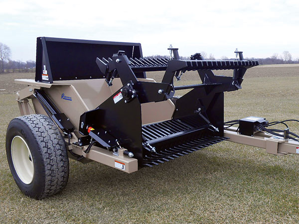 Hydraulic Powered Rock Picker